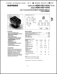 Click here to download HDN1107O Datasheet