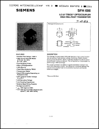 Click here to download SFH606 Datasheet