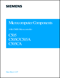Click here to download C505CA-4EM Datasheet