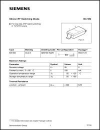 Click here to download Q62702-A829 Datasheet