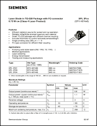 Click here to download Q62702-P1678 Datasheet