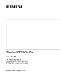 Click here to download SLX24C164 Datasheet