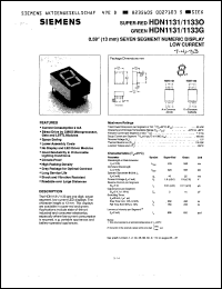 Click here to download HDN1131 Datasheet