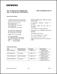 Click here to download HYM321160S Datasheet