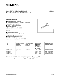 Click here to download LH5424 Datasheet