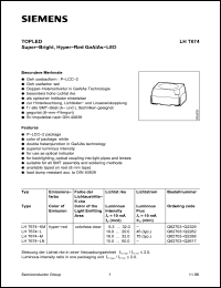 Click here to download Q62703-Q2329 Datasheet