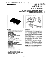 Click here to download MDL2416C Datasheet