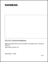 Click here to download PEB20534H-10 Datasheet