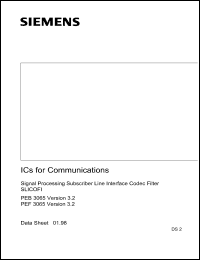 Click here to download PEF3065NV3.2 Datasheet
