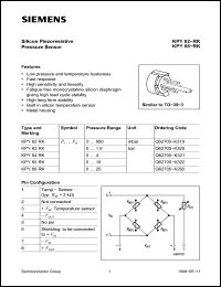 Click here to download Q62705-K319 Datasheet