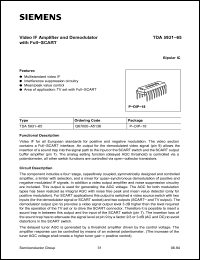 Click here to download TDA5931 Datasheet