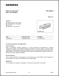 Click here to download TDA5940 Datasheet