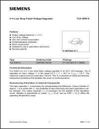 Click here to download TLE4264 Datasheet