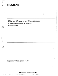 Click here to download SDA30C164 Datasheet