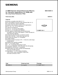 Click here to download SDA9254-2 Datasheet