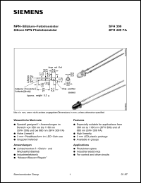 Click here to download SFH309F Datasheet