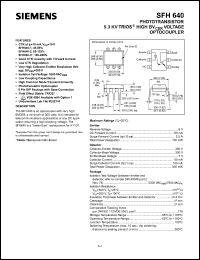 Click here to download SFH640-1 Datasheet