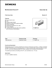 Click here to download TDA6160-2S Datasheet