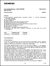 Click here to download SDA2516-2 Datasheet