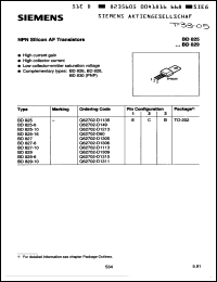 Click here to download BD825 Datasheet