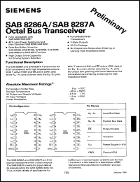 Click here to download SAB8287P Datasheet