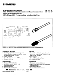 Click here to download BP103B2 Datasheet