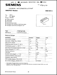 Click here to download BSM204A Datasheet