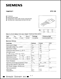 Click here to download BTS100E3044 Datasheet