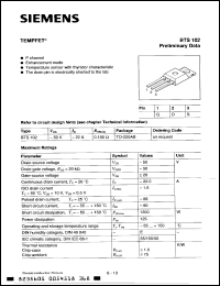 Click here to download BTS102 Datasheet