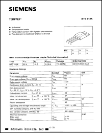 Click here to download BTS112AE3045 Datasheet