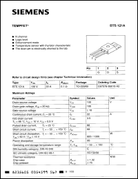Click here to download BTS121AE3045 Datasheet