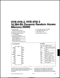 Click here to download HYB4116C2 Datasheet
