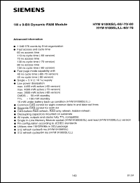 Click here to download HYM91000S60 Datasheet
