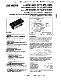 Click here to download MPD2547A Datasheet