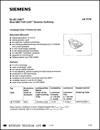 Click here to download LBT770BO Datasheet