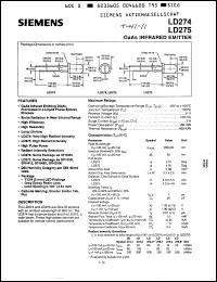 Click here to download LD274-1 Datasheet