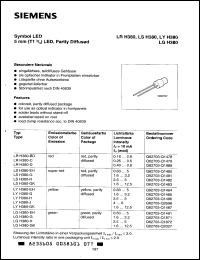 Click here to download LSH380H Datasheet