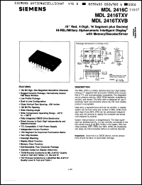 Click here to download MDL2416TXV Datasheet