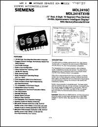 Click here to download MDL2416TXVB Datasheet