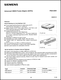 Click here to download PEB2035A3P Datasheet