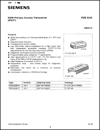 Click here to download PEB2235A2N Datasheet