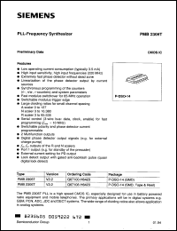 Click here to download PMB2306T-V2.2 Datasheet
