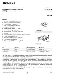 Click here to download PSB2120P Datasheet