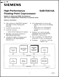 Click here to download SAB-R3010A33QF Datasheet