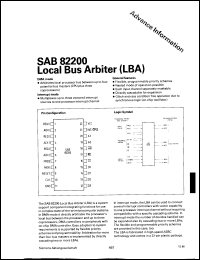Click here to download SAB82200P Datasheet