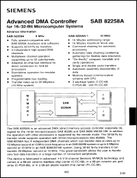 Click here to download SAB82258A Datasheet