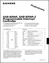 Click here to download SAB8259A8C Datasheet
