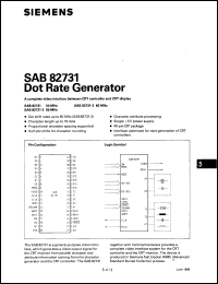 Click here to download SAB82731-3P Datasheet