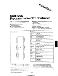 Click here to download SAB8275-2P Datasheet