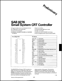 Click here to download SAB8276-2P Datasheet